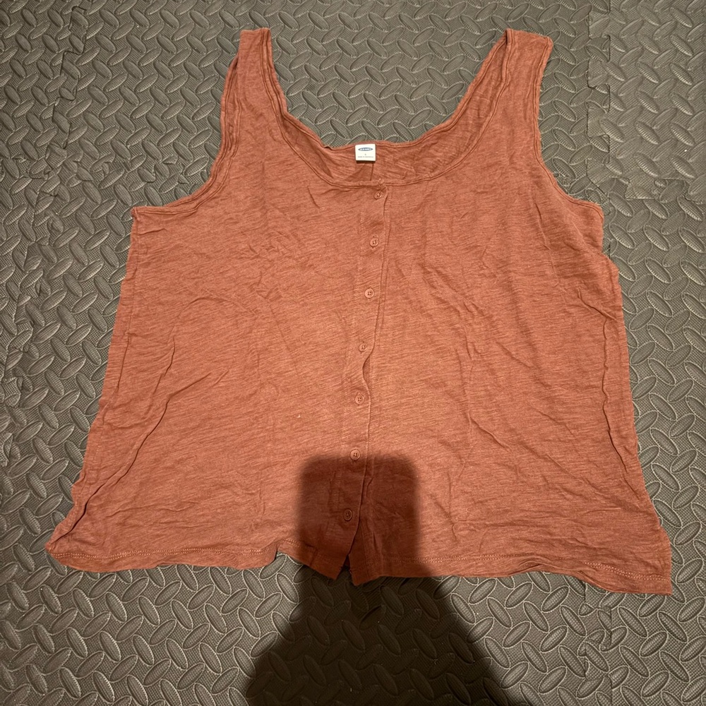 Old Navy Women's Sleeveless Tank Top - Warm Brown